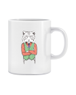 puodelis Hipster tiger puodelis Hipster tiger